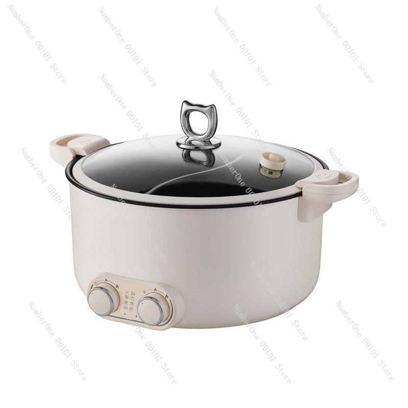 Kitchen Appliances Large - 6L 8L Double Pot Electric Hot