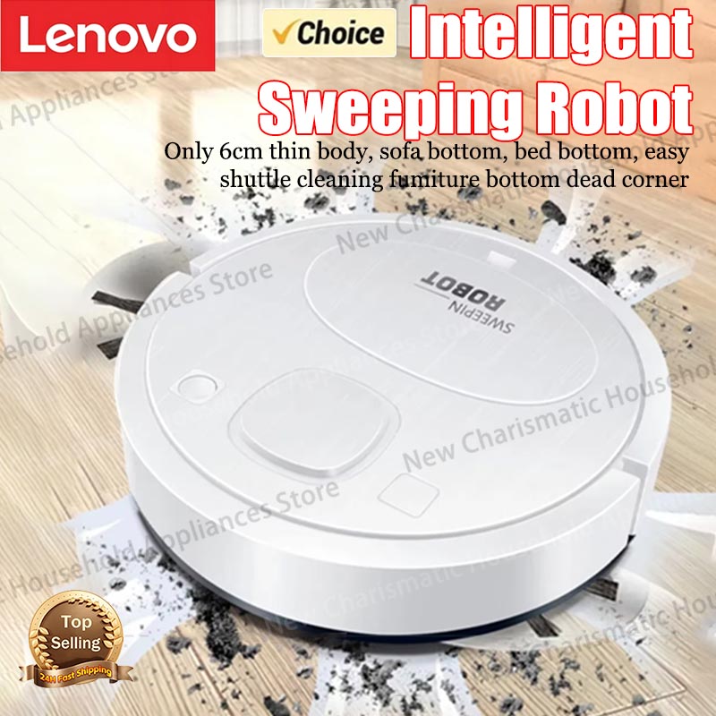 Kitchen Appliances Small - Lenovo New Intelligent Sweeping Robot Lazy