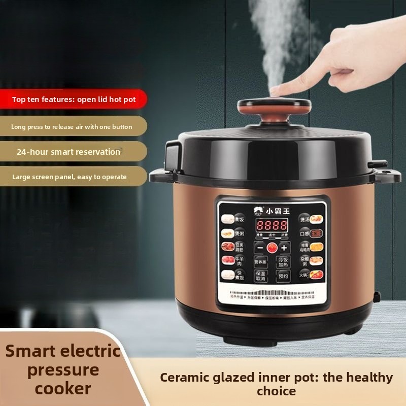 Instant Pot Pressure Cooker - Electric Pressure Cooker Ceramic Glaze Nonstick