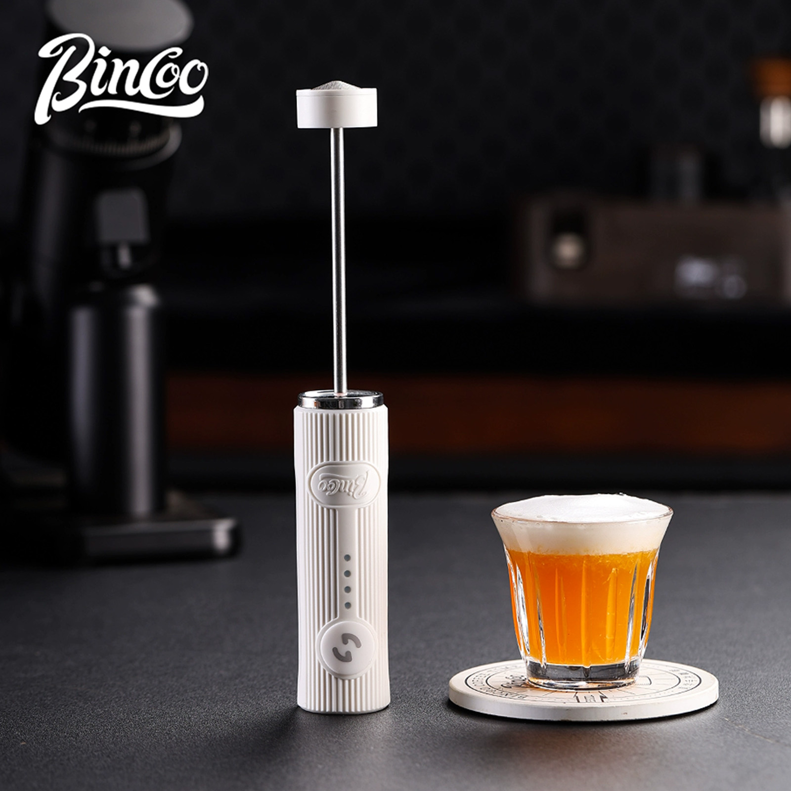 Milk Frother Automatic - Bincoo New Milk Foamer Coffee Whisk