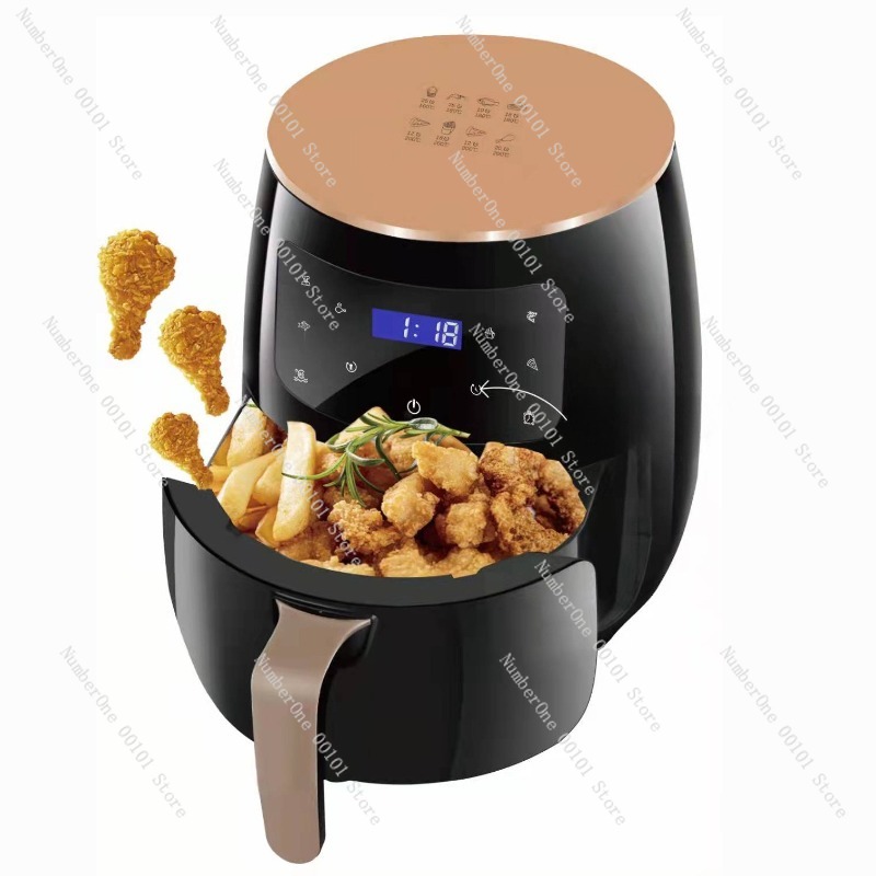 Kitchen Appliances Large - 6L Air Fryer Large Capacity Oil