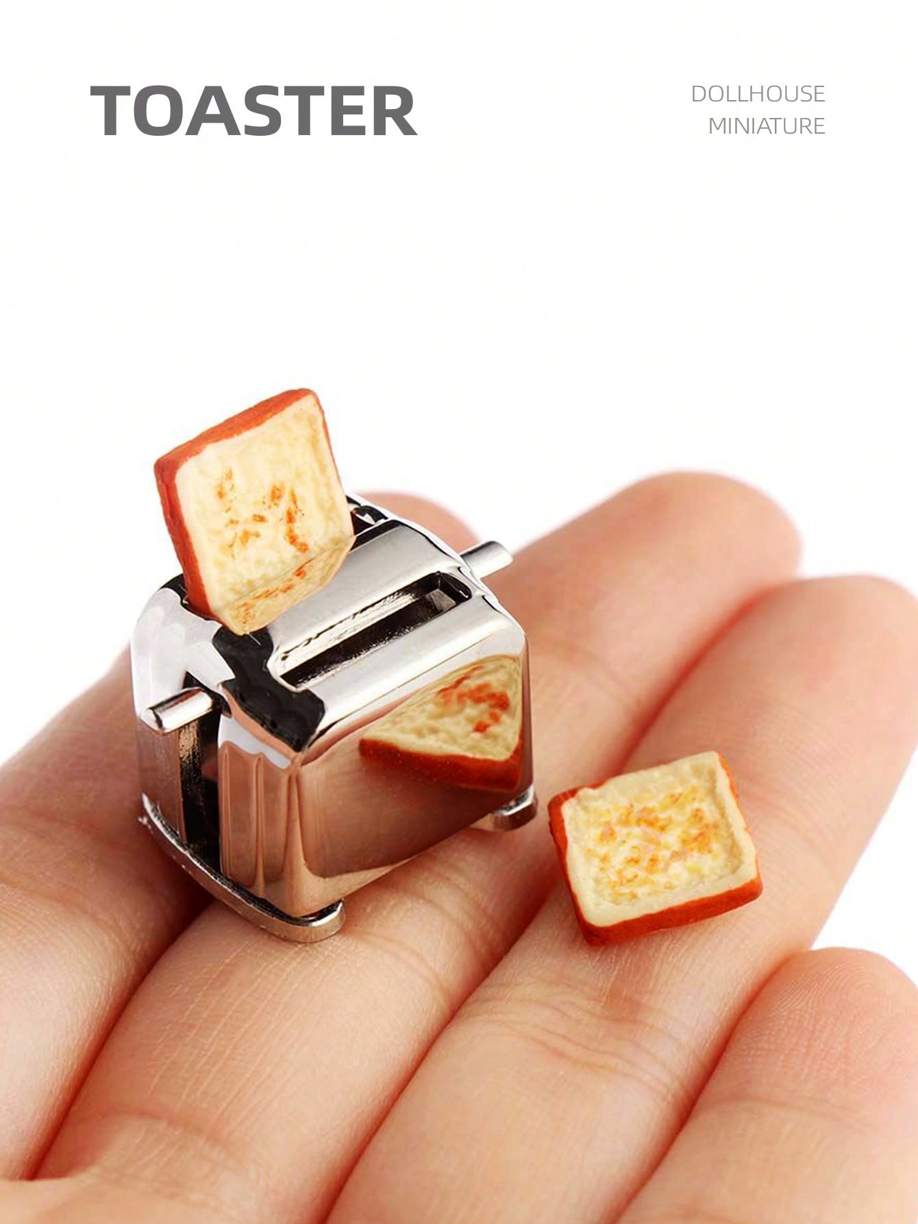 1:12 Dollhouse Miniature Toast - Kitchen Appliances Store recension och pris