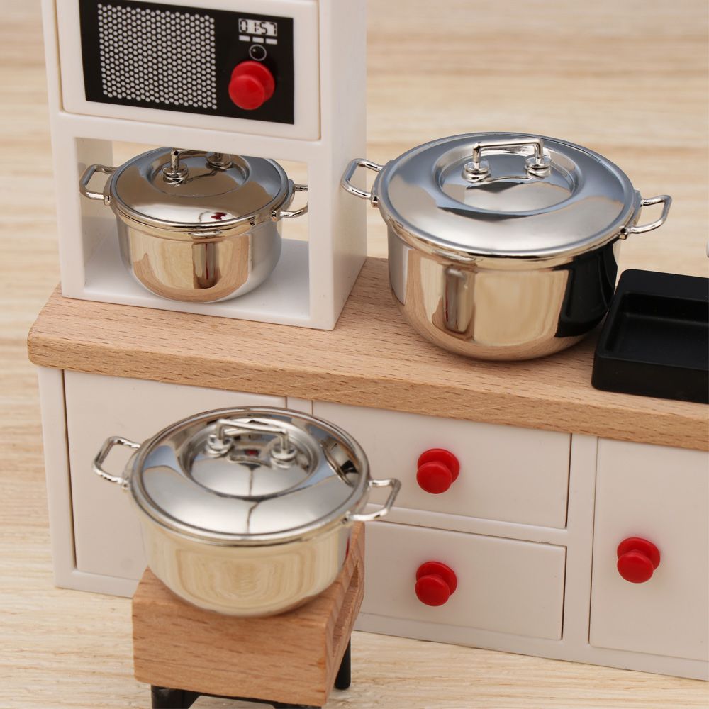 1/12 Miniature Soup Pot With C - Kitchen Appliances Store recension och pris