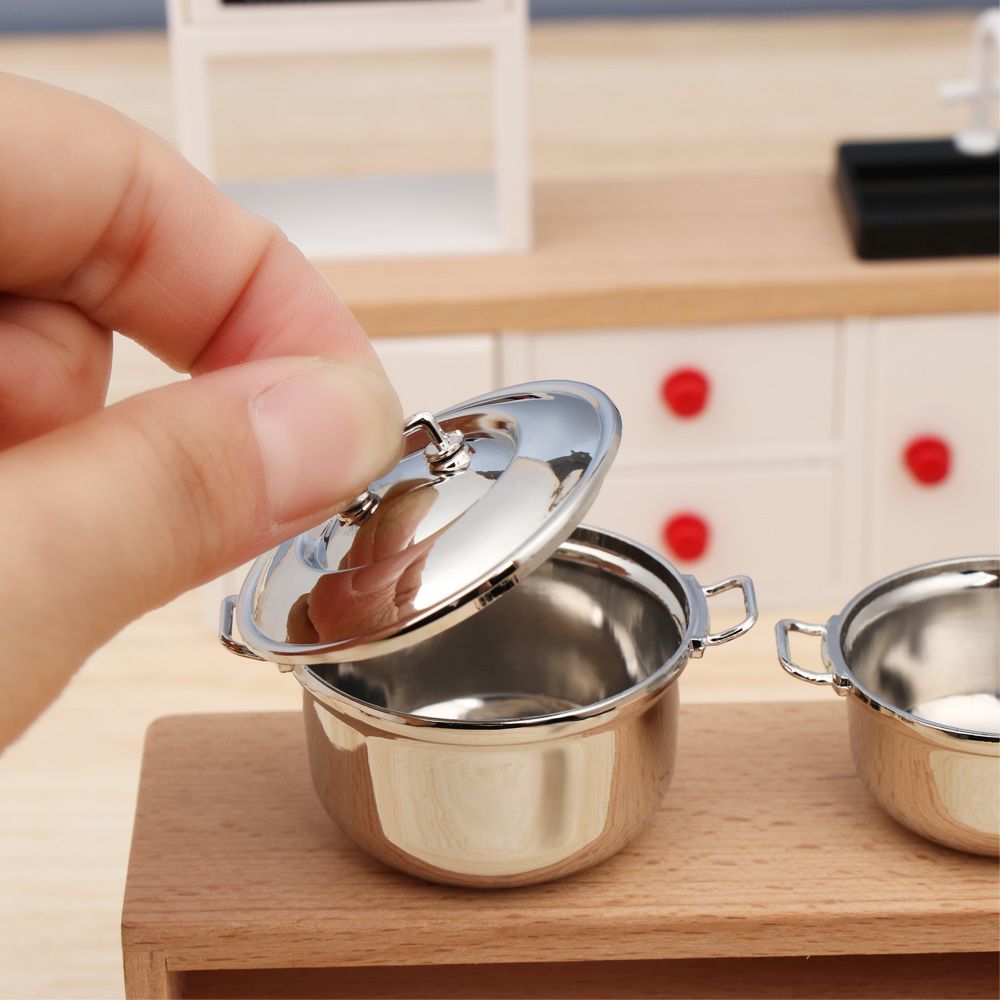 1/12 Miniature Soup Pot With C - Kitchen Appliances Store recension och pris