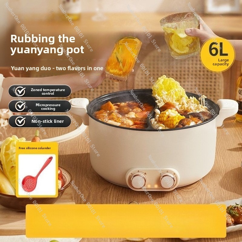 6L 8L Double Pot Electric Hot  - Kitchen Appliances Large recension och pris