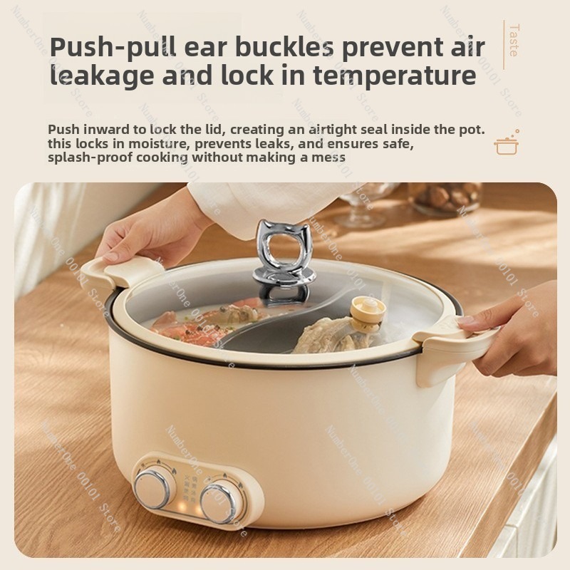 6L 8L Double Pot Electric Hot  - Kitchen Appliances Large recension och pris