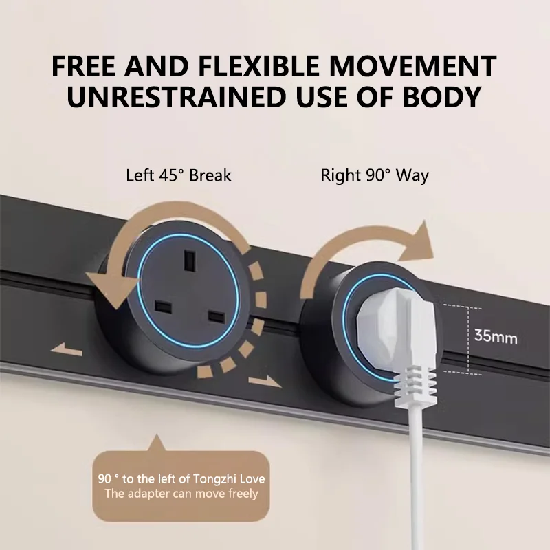 Power Track Socket Home Kitche - Kitchen Appliances Quality recension och pris