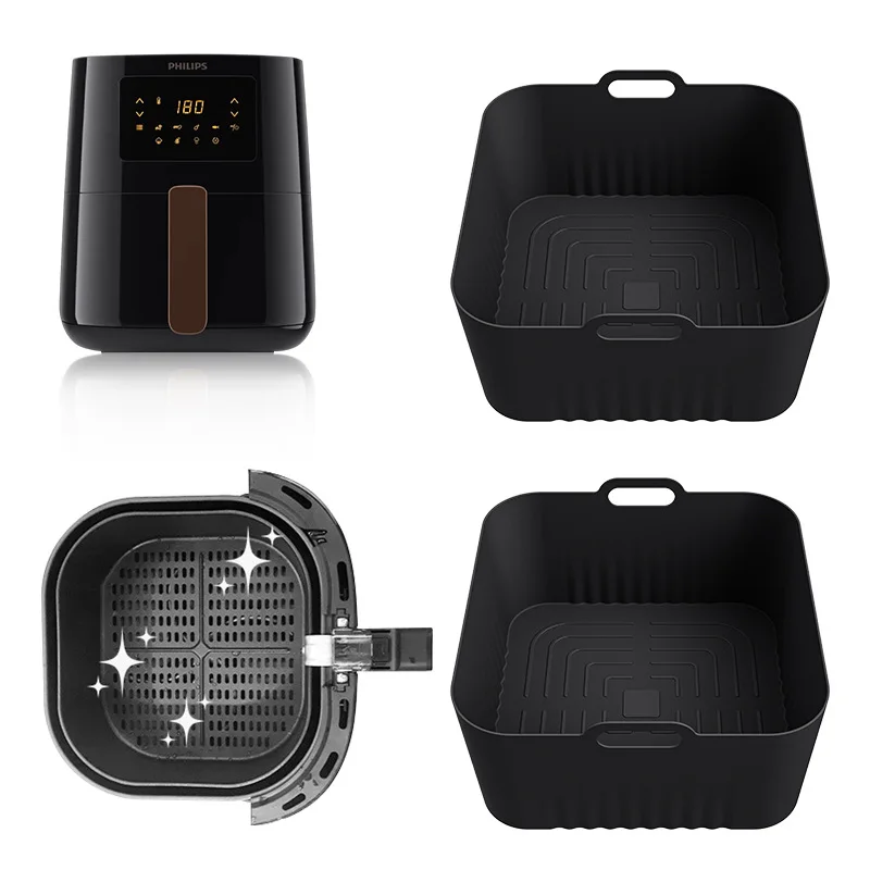17cm Silicone Air Fryer Mold - - Air Fryer 5L Digital recension och pris