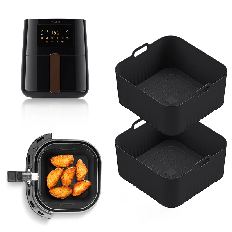 17cm Silicone Air Fryer Mold - - Air Fryer 5L Digital recension och pris