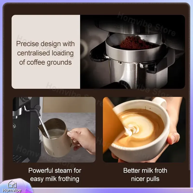 3 in 1 Semi Automatic Espresso - Milk Frother Automatic recension och pris
