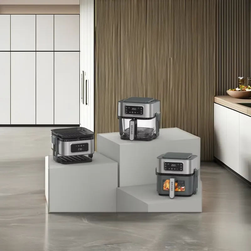 3 In1 Stainless Steel 5L Air F - Air Fryer 5L Digital recension och pris