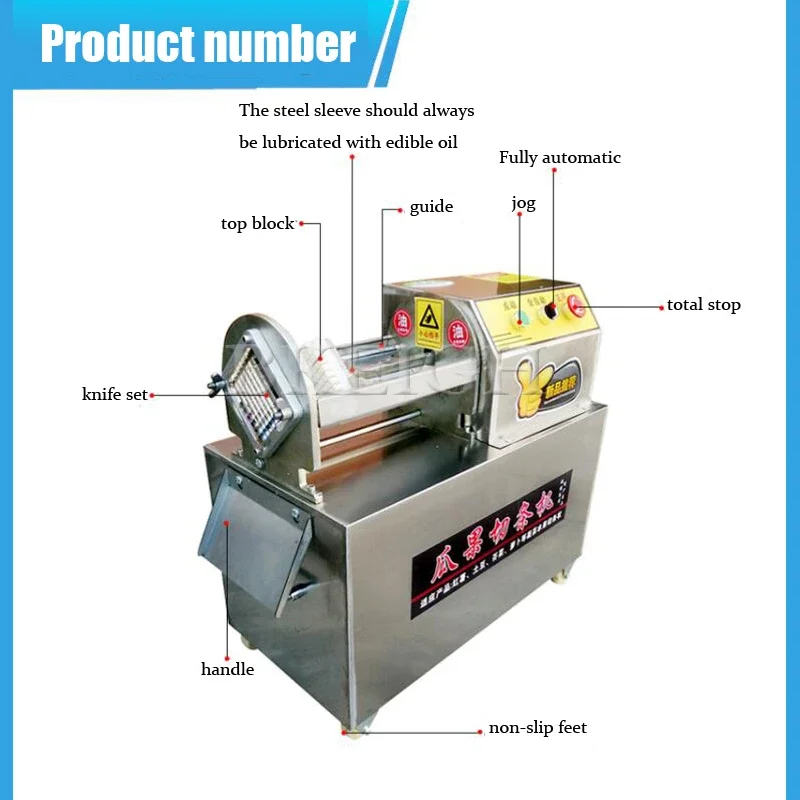 Electric Potato Cutting Machin - Kitchen Appliances Small recension och pris