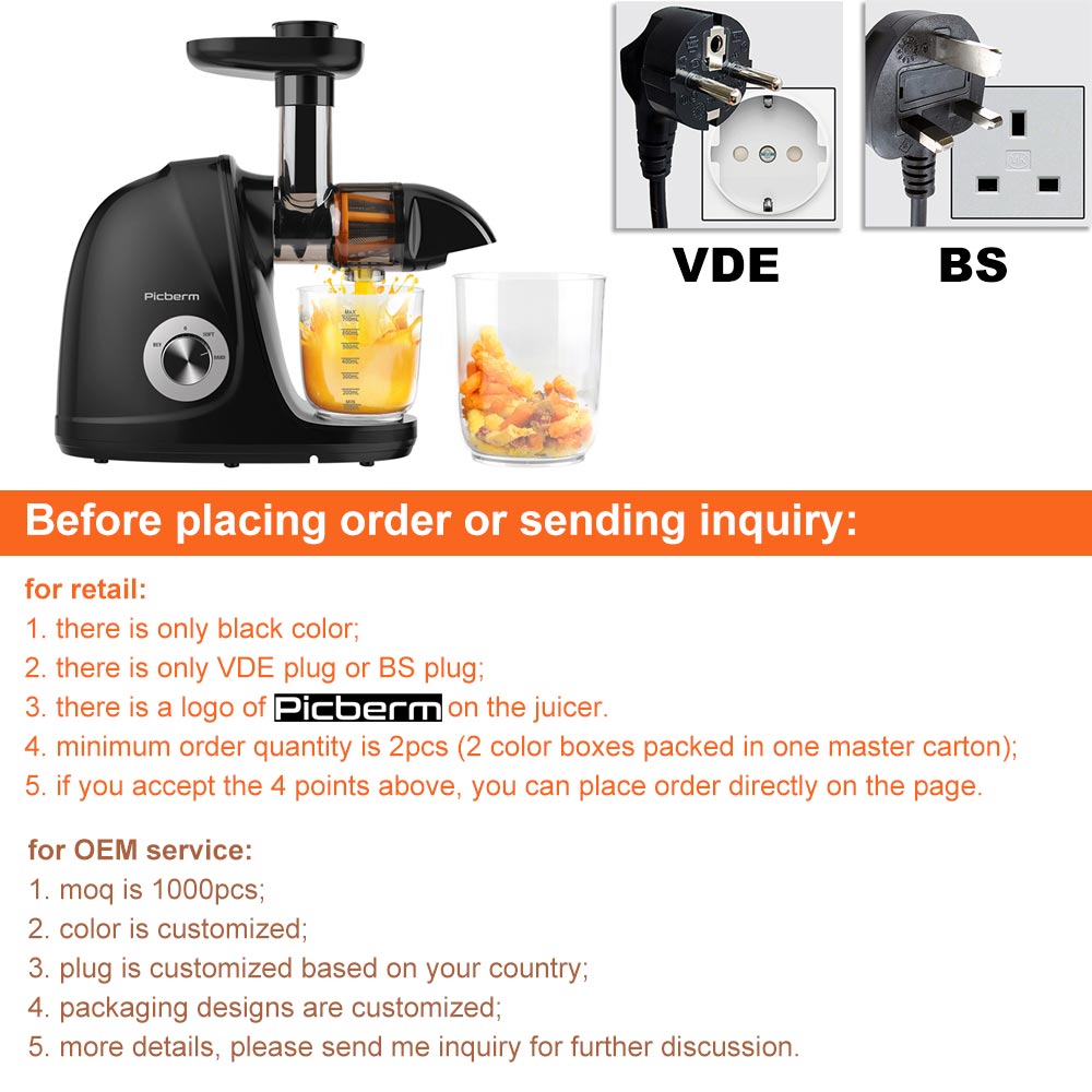 2026-Black Horizontal Slow Jui - Kitchen Appliances Quality recension och pris