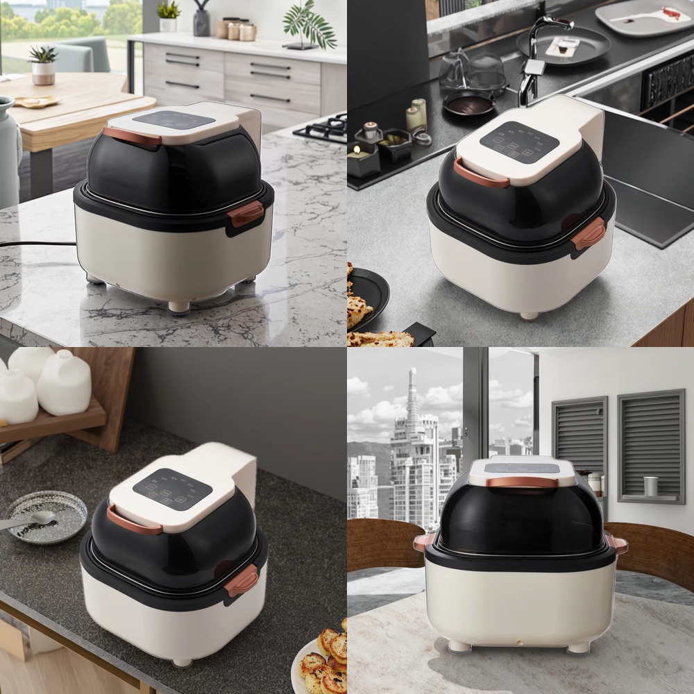 OUSHENG 5L OilFree Digital Con - Air Fryer 5L Digital recension och pris