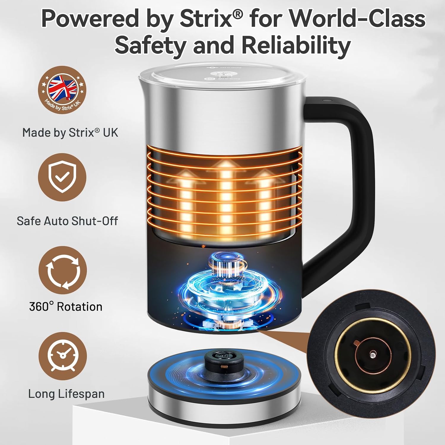 Electric Milk Frother Stainles - Milk Frother Automatic recension och pris