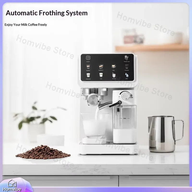Espresso 20 Bar High Pressure  - Milk Frother Automatic recension och pris