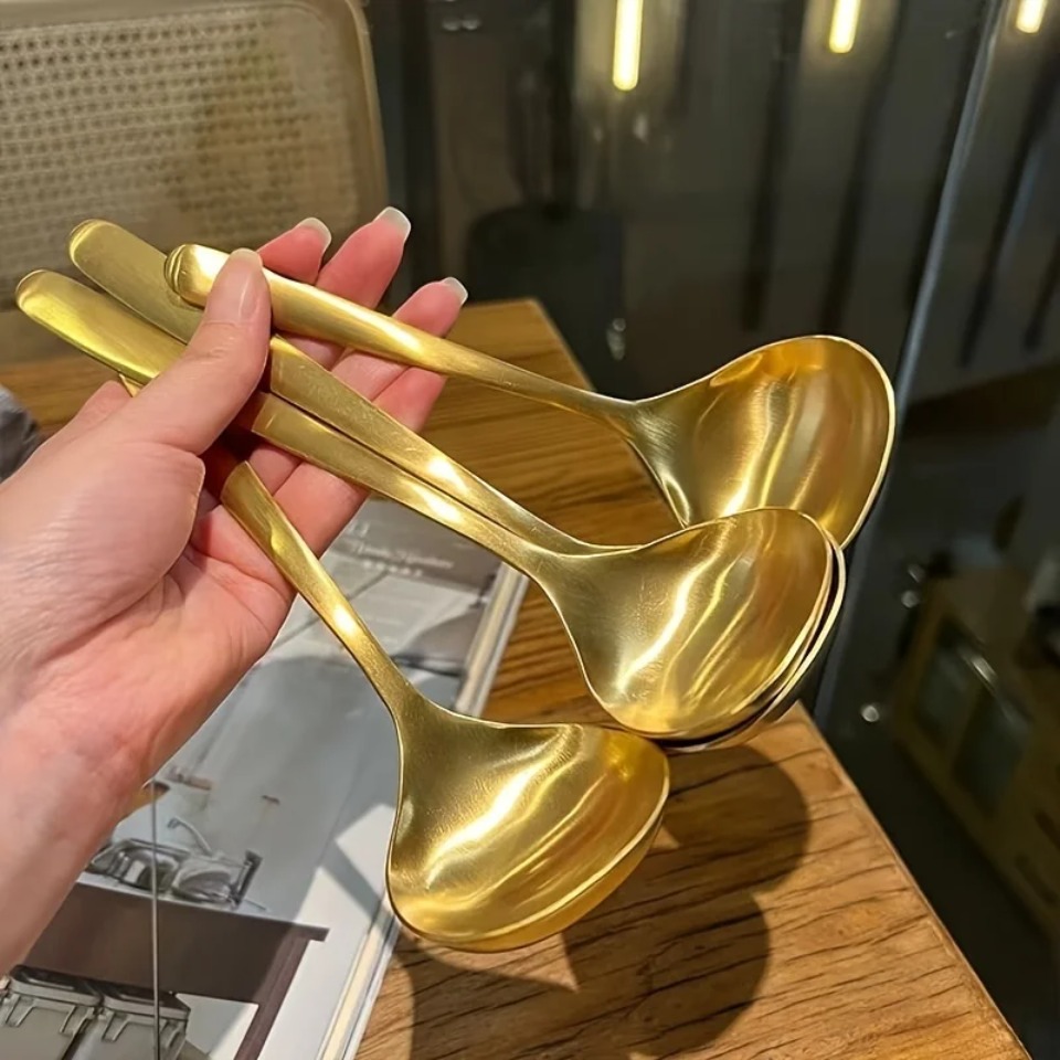 2pcs Golden Stainless Steel La - Kitchen Appliances Large recension och pris