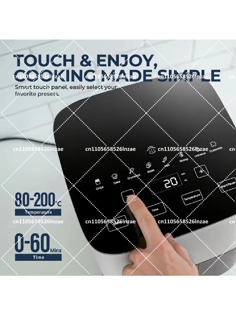 5L 1450W Digital Air Fryer wit - Air Fryer 5L Digital recension och pris