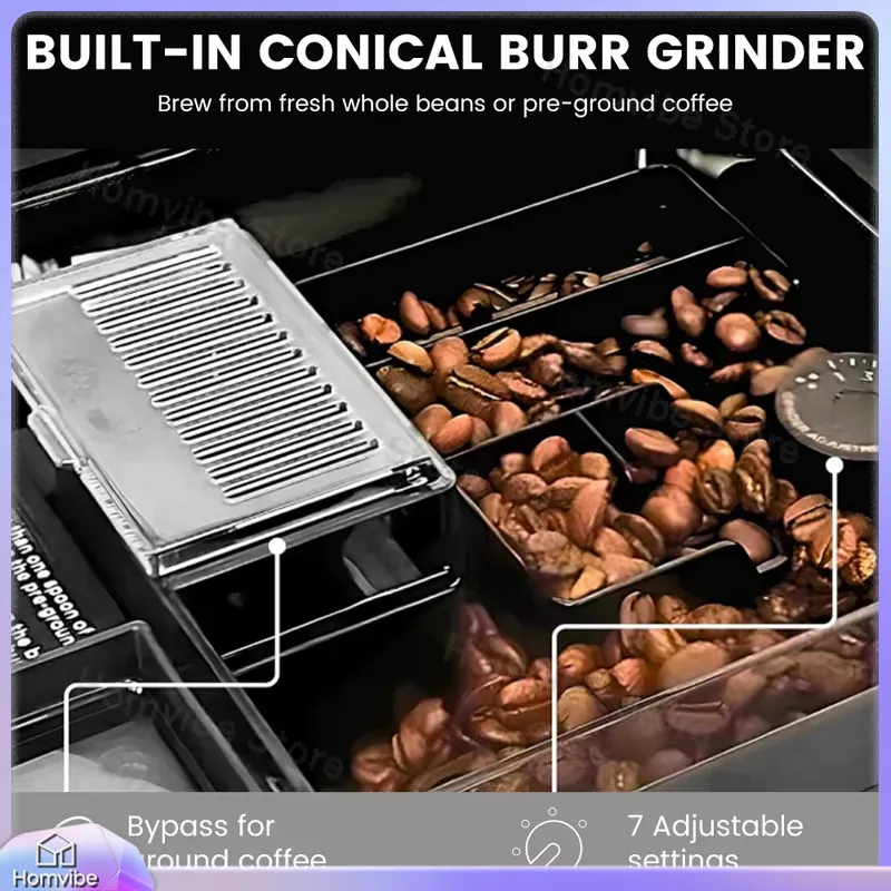 7 Inch Color Touchscreen Autom - Milk Frother Automatic recension och pris
