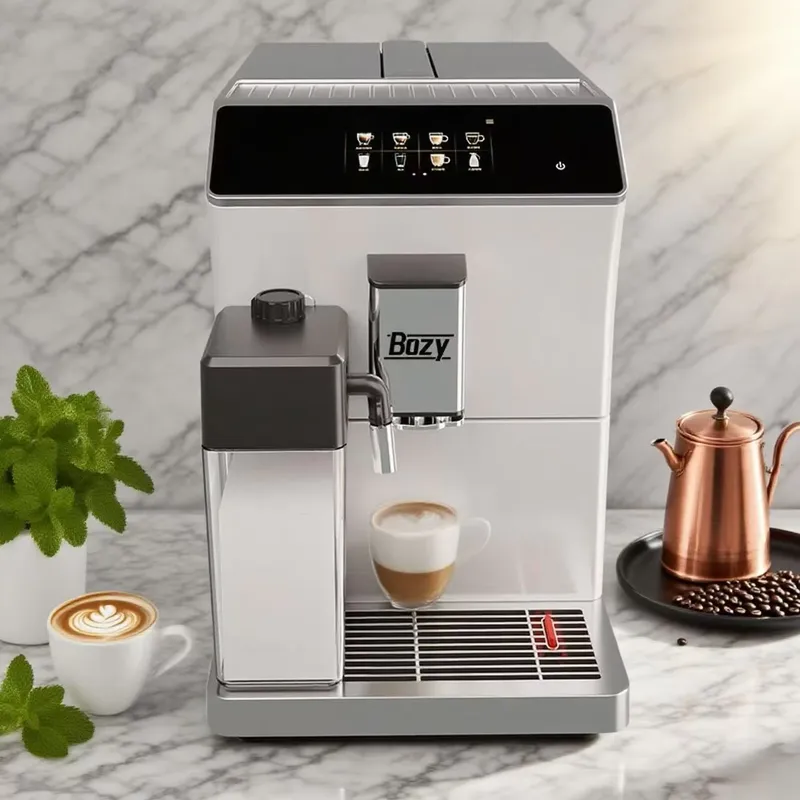 Automatic Espresso Coffee Mach - Milk Frother Automatic recension och pris