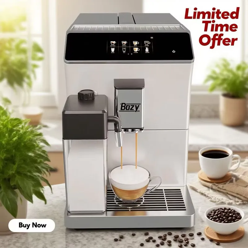 Automatic Espresso Coffee Mach - Milk Frother Automatic recension och pris