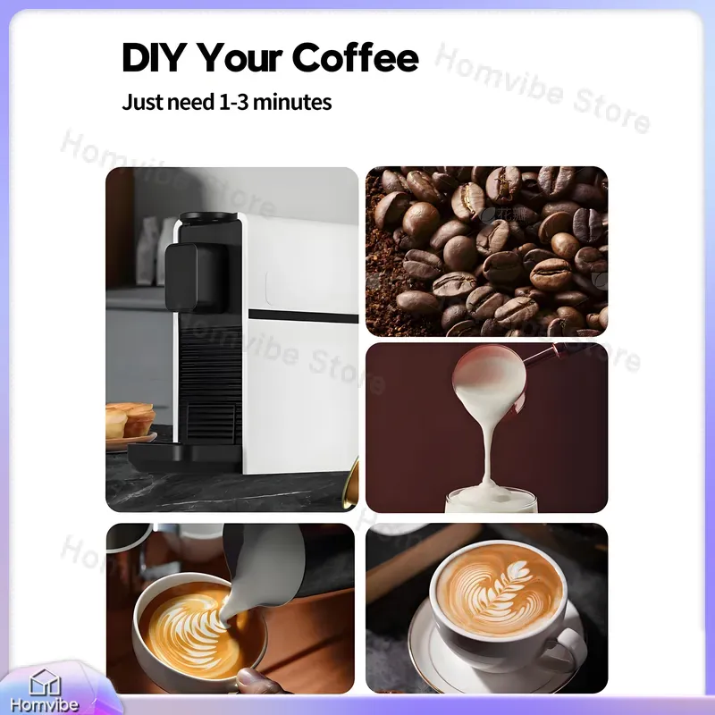 Smart Portable Espresso with M - Milk Frother Automatic recension och pris