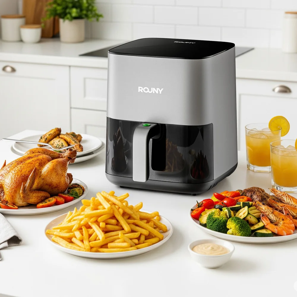 Digital Air Fryer with Visible - Air Fryer 5L Digital recension och pris