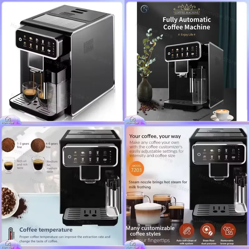 6 in 1 Espresso with Milk Frot - Milk Frother Automatic recension och pris