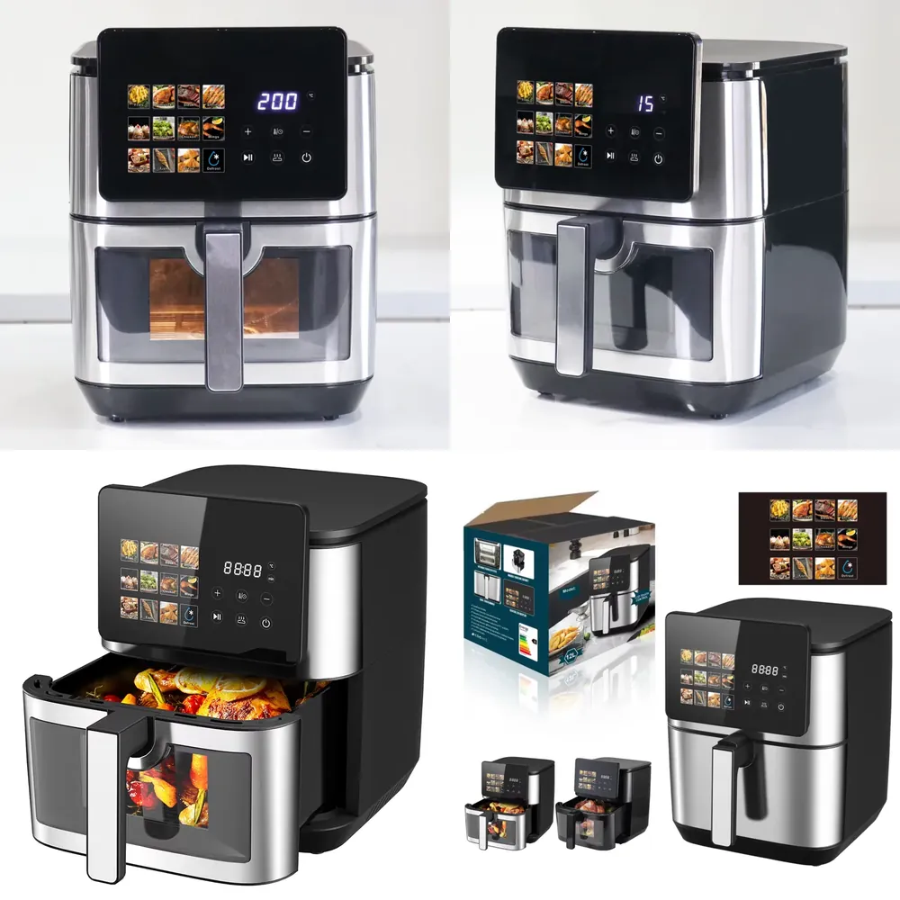 New 5L 6L 7L 8L 12L Oil Free F - Air Fryer 5L Digital recension och pris
