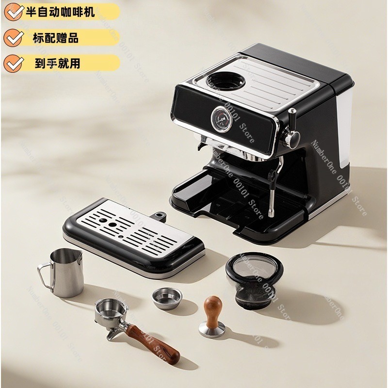 Semi Automatic Espresso Coffee - Milk Frother Automatic recension och pris