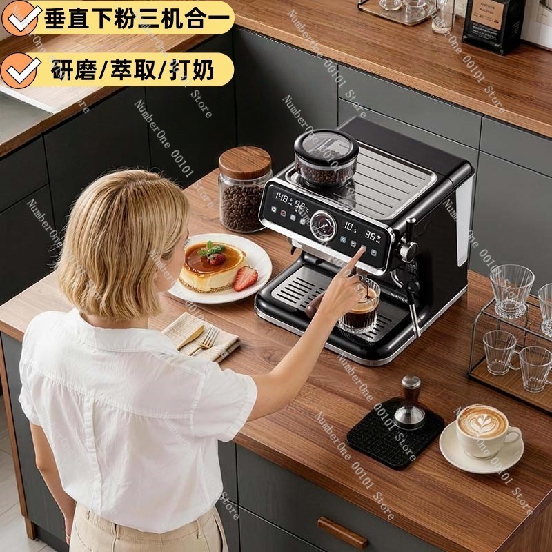 Semi Automatic Espresso Coffee - Milk Frother Automatic recension och pris