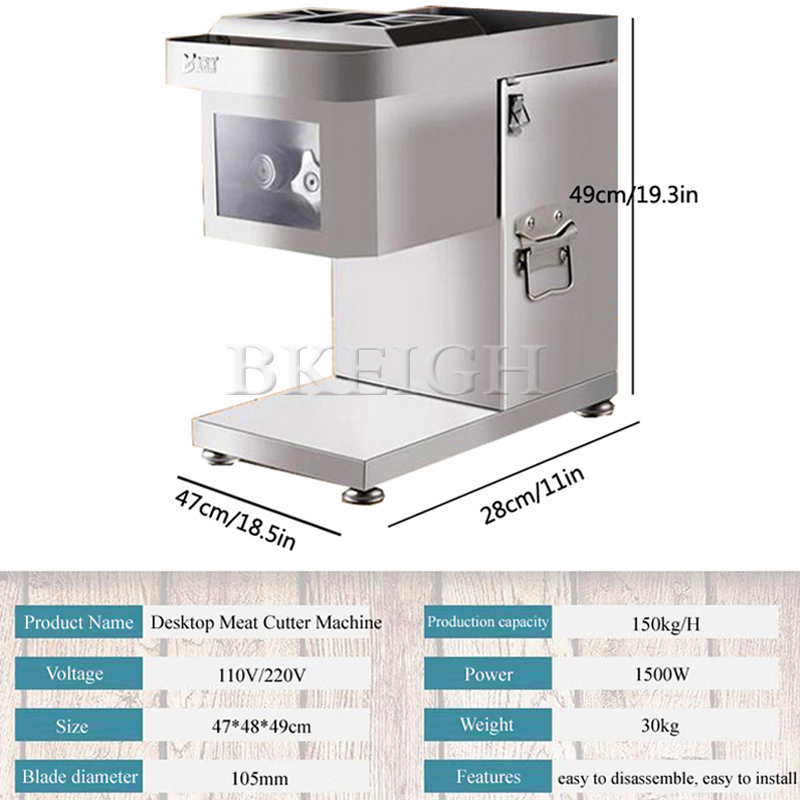 Electric Commercial Meat Cutte - Kitchen Appliances Small recension och pris