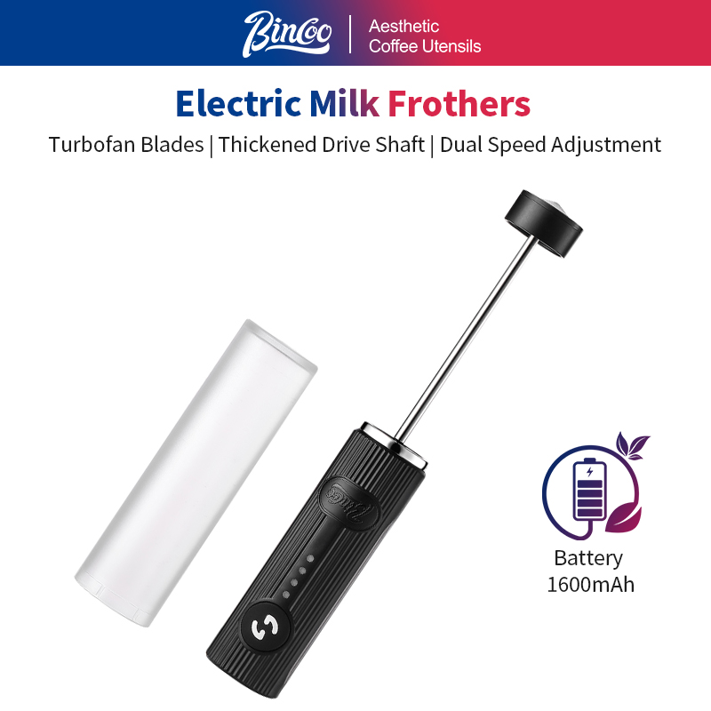 BINCOO Electric Coffee Frother - Milk Frother Automatic recension och pris